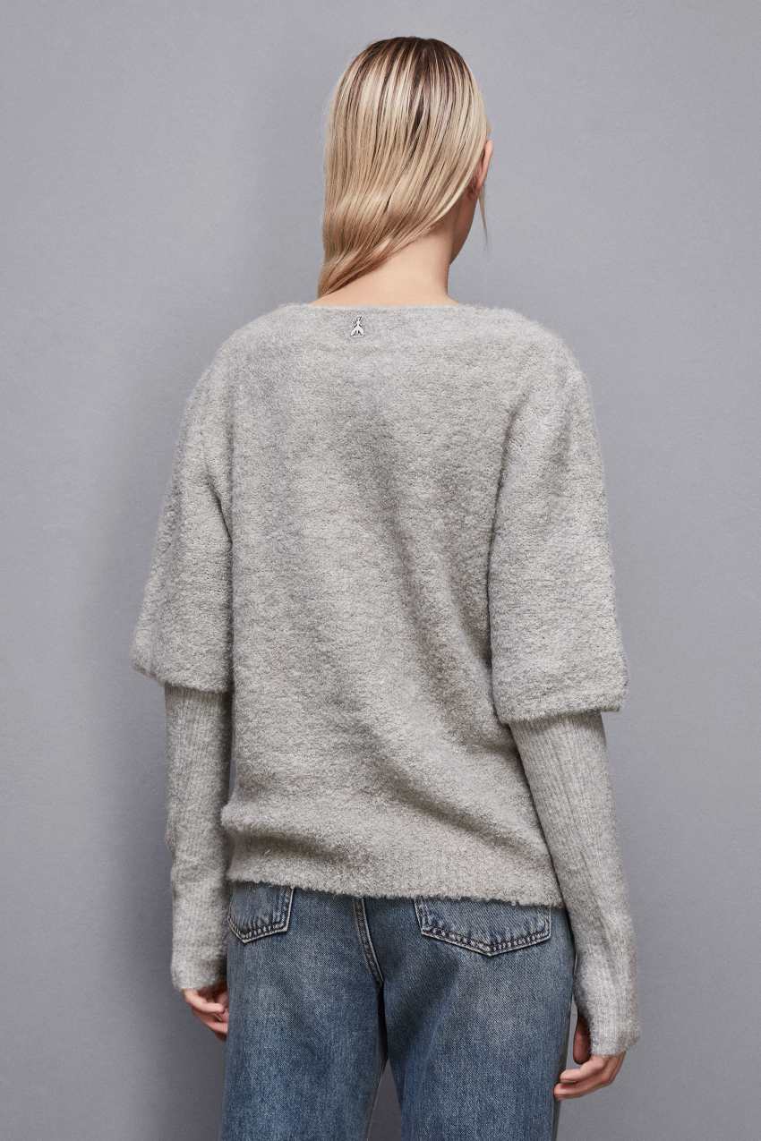 Maé | Pull Court Bouclé