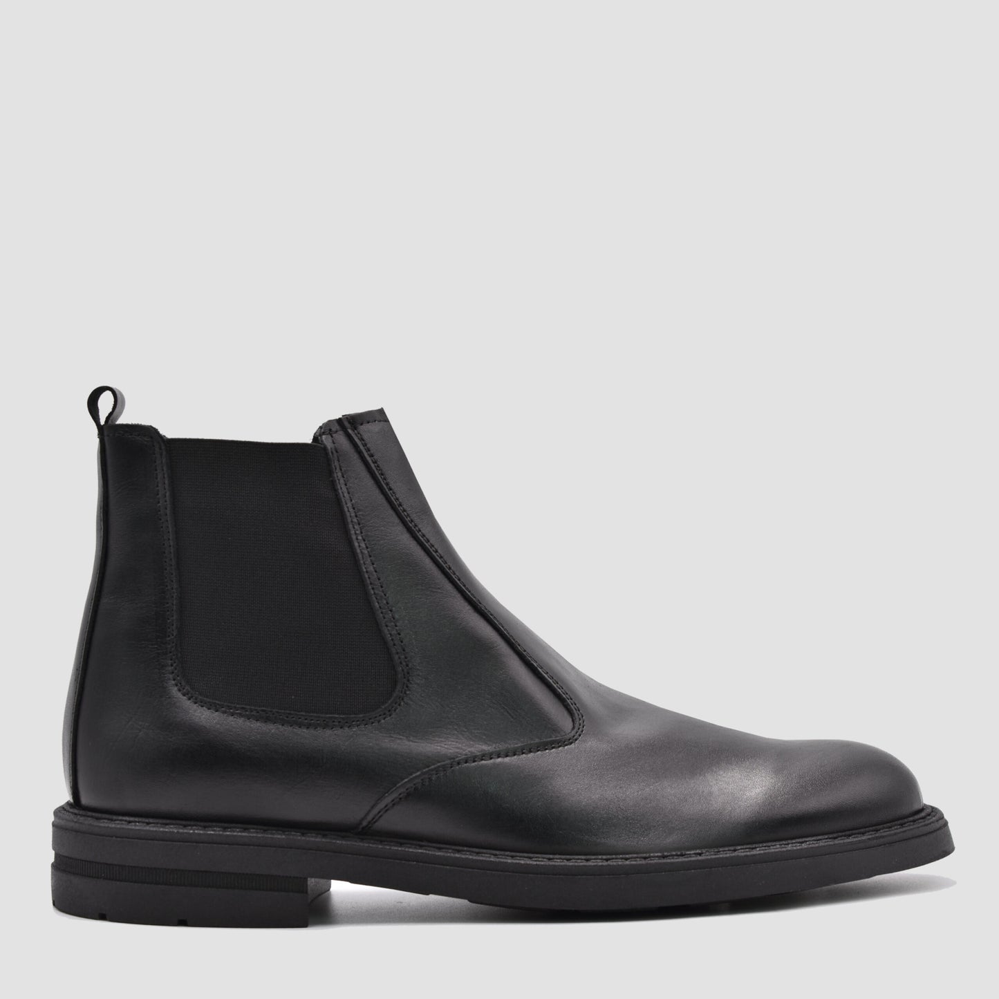 Noah | Bottines En Cuir Noires